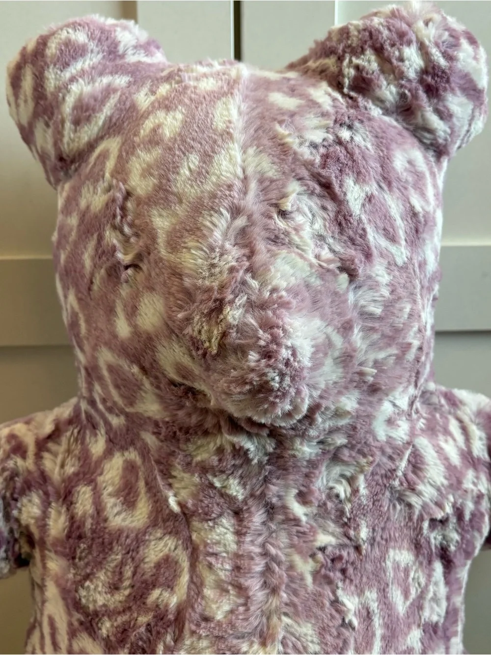Southwestern Teddy Bear Leopard Chic Cozy Lavender The Handmade Heifer Large